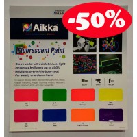 Aikka FLUORESCENT PAINT COLOUR CARD