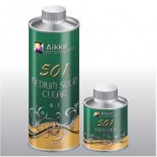 AK 501 2K MEDIUM SOLID CLEAR & HARDENER 4:1   New Improved Formula 2014 Aikka The Paints Master  - More Colors, More Choices