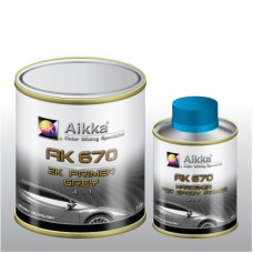 AK 670 2K EPOXY PRIMER & HARDENER 4:1 Aikka The Paints Master  - More Colors, More Choices