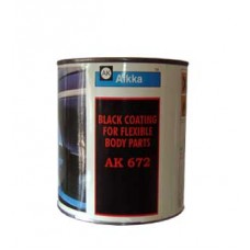 AK 672 PLASTIC BLACK MATT Aikka The Paints Master  - More Colors, More Choices