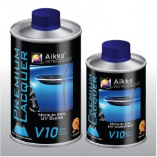 Aikka V10 Medium Dry UV Clearcoat 2:1    New Improved Formula 2014