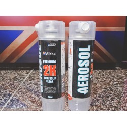 Aikka 2K Aerosol High Solid Clearcoat Spray Paint 2:1