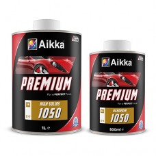 AK 1050 2K HIGH SOLIDS CLEAR & HARDENER 2:1 (Half Liter)   New Improved Formula 2014 Aikka The Paints Master  - More Colors, More Choices
