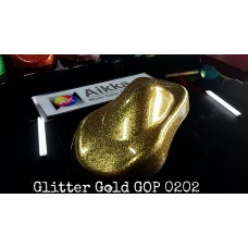 Dsyas Glitter Flake Yellow GOP 0202   330ml Aikka The Paints Master  - More Colors, More Choices