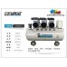 JUBA Mute Oil-free Air compressor 1200w x 3 160L  (4.8HP) Aikka The Paints Master  - More Colors, More Choices