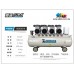 JUBA Mute Oil-free Air compressor 1600w x 4 180L  (8.5HP) Aikka The Paints Master  - More Colors, More Choices