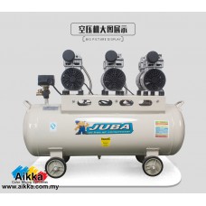 JUBA Mute Oil-free Air compressor 800w x 3 80L  (3HP)