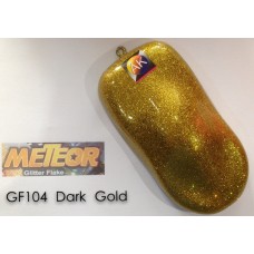 Meteor Glitter Flake  GF104 Dark Gold 250ml