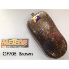 Meteor Glitter Flake  GF705 Brown 250ml Aikka The Paints Master  - More Colors, More Choices