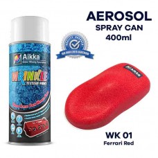 Wrinkle Texture Paint WK01 Ferrari Red - 400ml Aerosol Spray