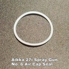 Aikka 27i Spray Gun Spareparts - No.6 Air Cap Seal Aikka The Paints Master  - More Colors, More Choices