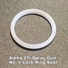 Aikka 27i Spray Gun Spareparts - No.4 Lock Ring Seal Aikka The Paints Master  - More Colors, More Choices
