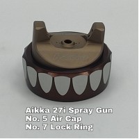 Aikka 27i Spray Gun Spareparts - No.5/7 Lock Ring