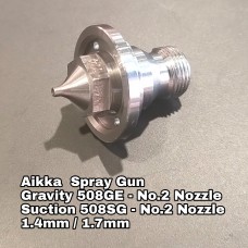 Aikka 508GE Gravity Spray Gun Spareparts - No.2 Nozzle Aikka The Paints Master  - More Colors, More Choices