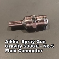 Aikka 508GE Gravity Spray Gun Spareparts - No.5 Fluid Connector