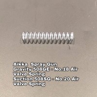 Aikka 508GE Gravity Spray Gun Spareparts - No.18 Air Valve Spring