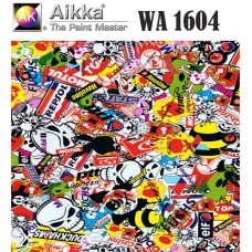 Hydrographics Film WA1604 - 100cm x 100cm Aikka The Paints Master  - More Colors, More Choices