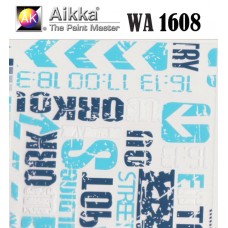 Hydrographics Film WA1608 - 50cm x 100cm Aikka The Paints Master  - More Colors, More Choices