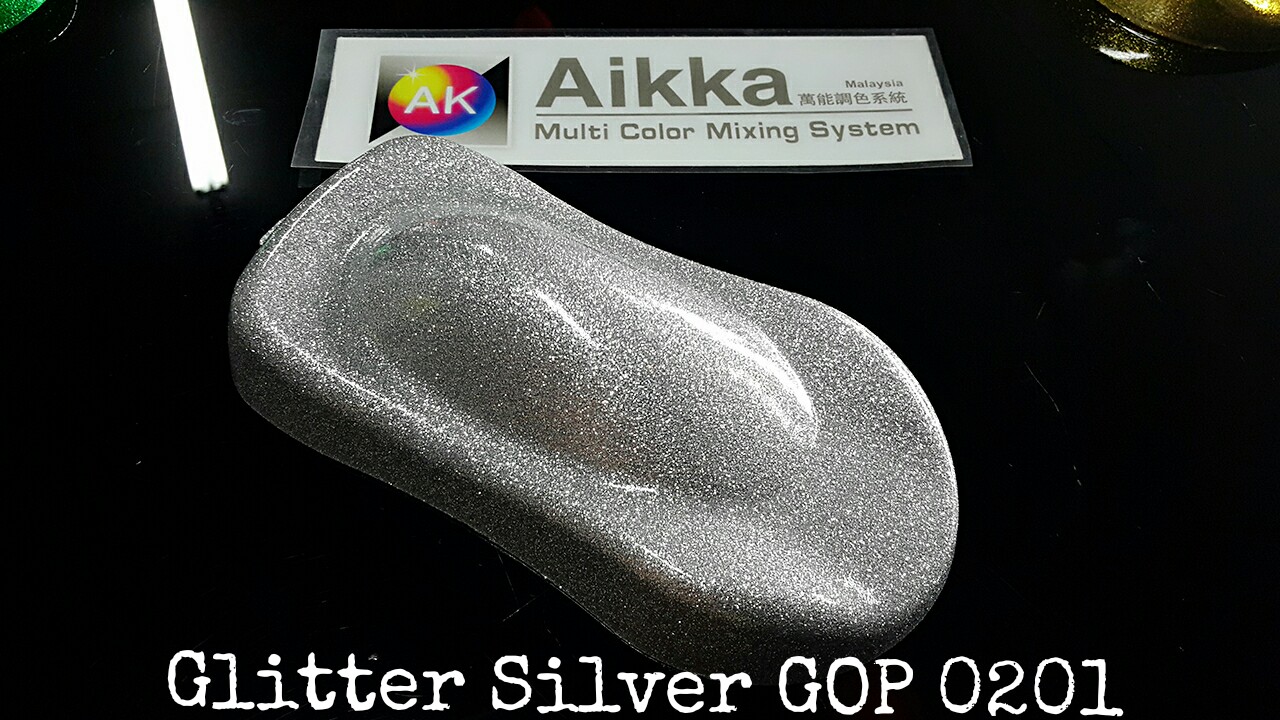 Dsyas Glitter Flake Silver GOP 0201