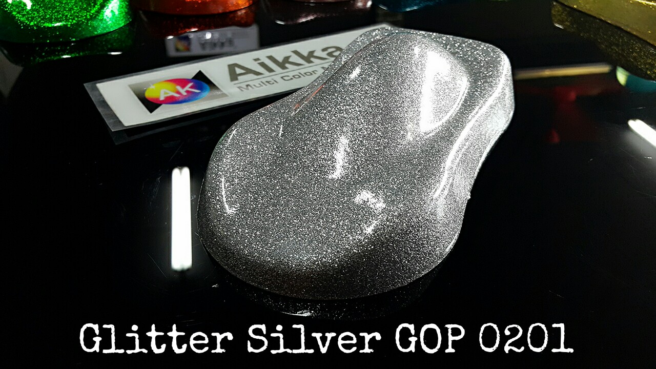 Dsyas Glitter Flake Silver GOP 0201