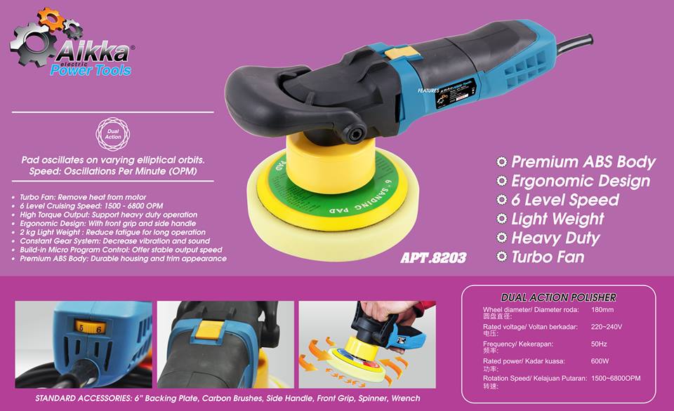 APT  8203 Dyaul Action Polisher