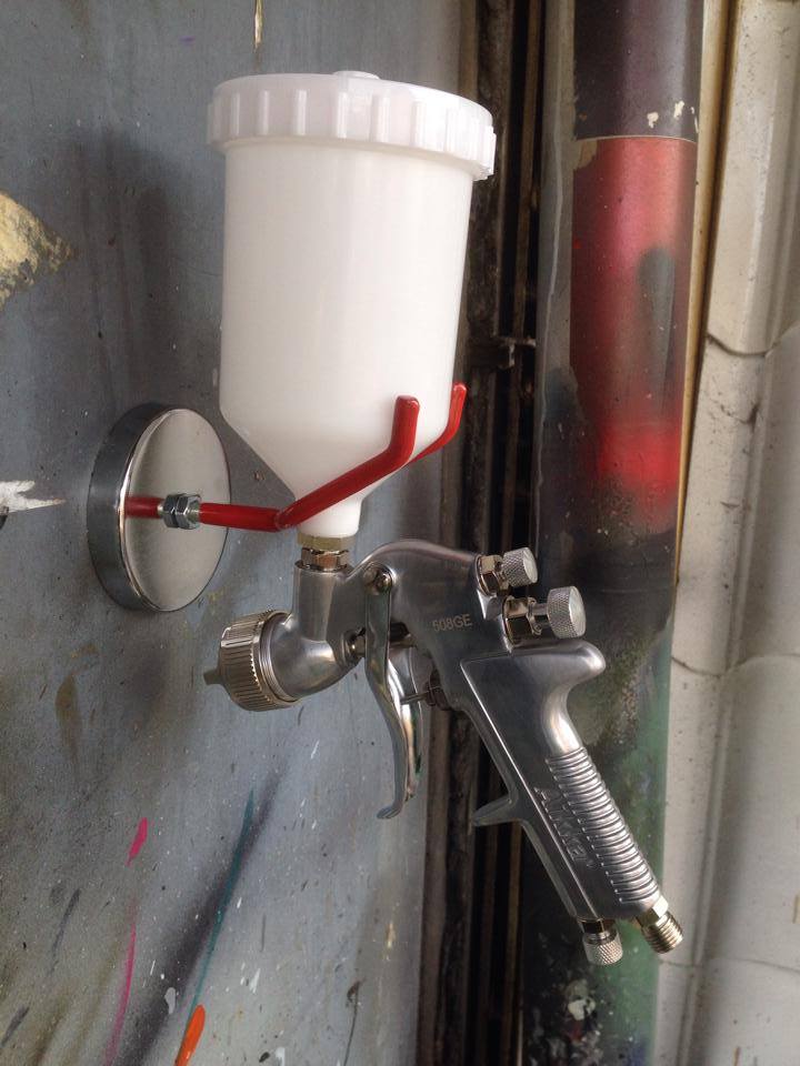 Magnetic Spray Gun Holder