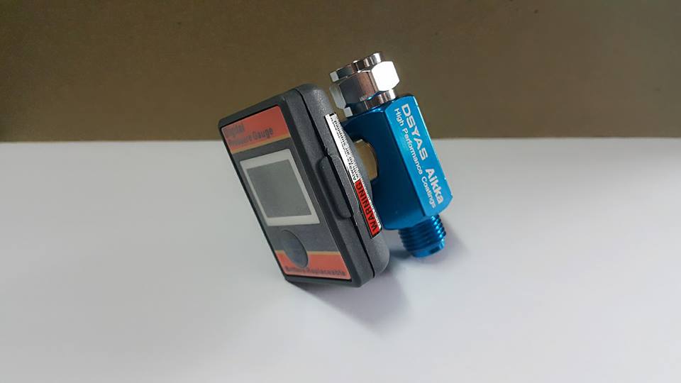 Aikka AR808 Air Adjusting Valve with Digital Pressure Gauge