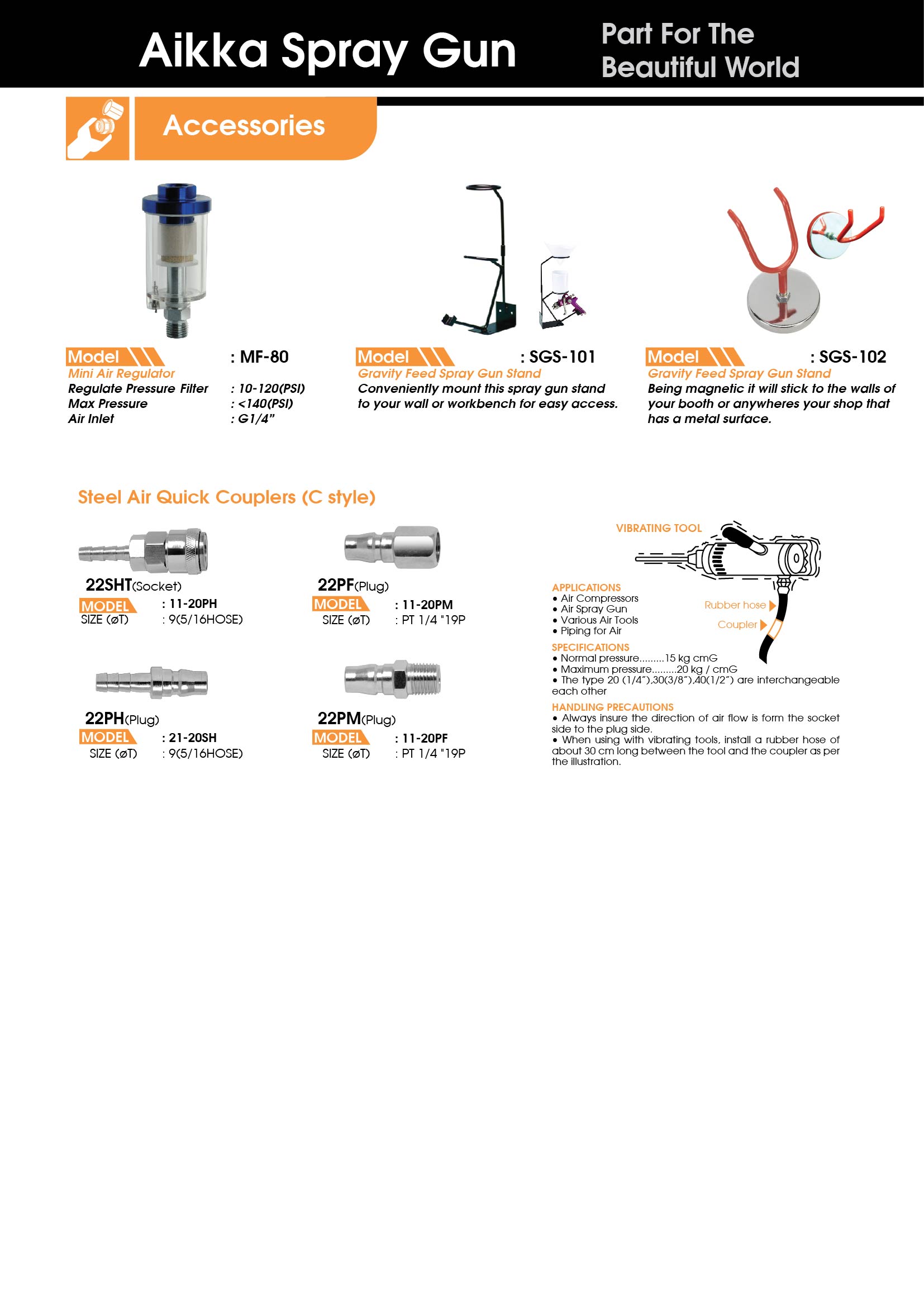 Mini air regulator