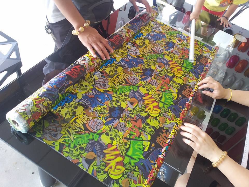 Hydrographics Film WA1602 - 100cm x