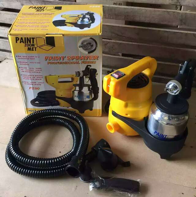 PZ90 Paint Zoom Met HVLP Electric Paint Sprayer Metal Spray Gun 